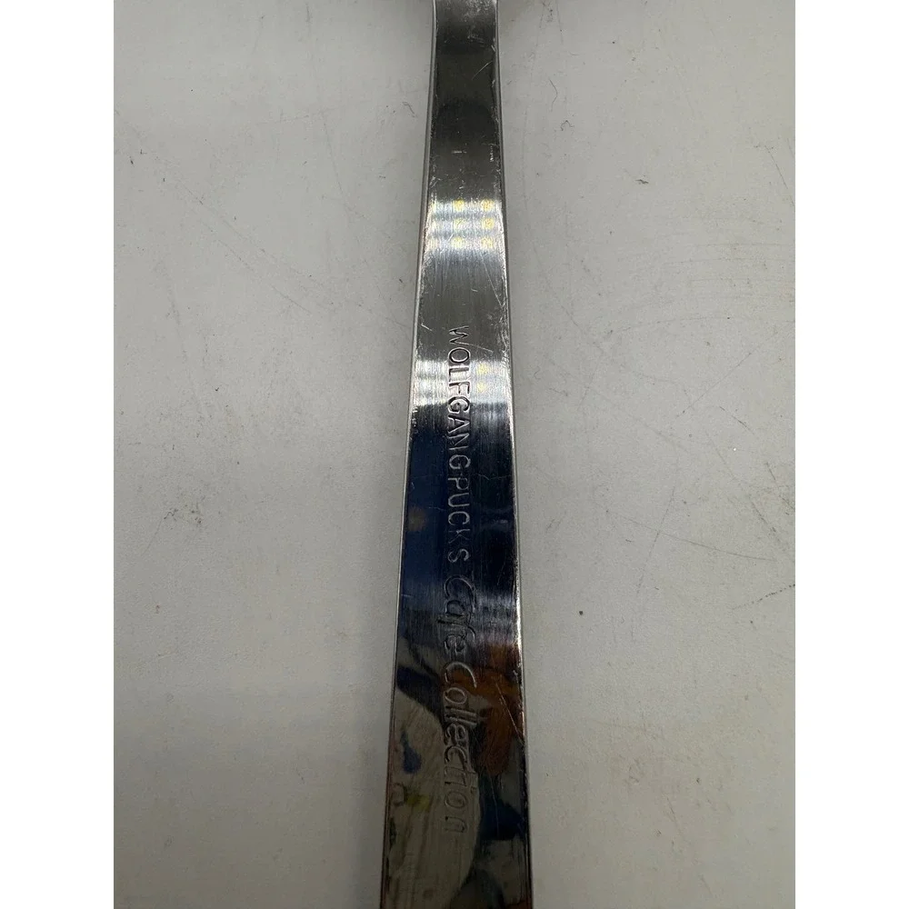 Wolfgang Puck Stainless Steel Utensil Lot 3 Pc Slotted Spatula Turner Spoons Set